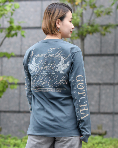 GATCHA ロングTシャツ - 通販 - guianegro.com.br