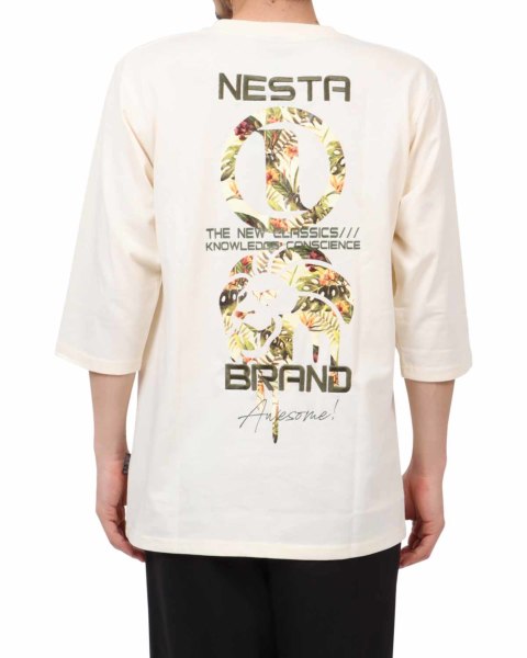 NESTA BRAND] ドライ 転写 ボタニカル 6分袖 T | PEET（ピート）公式