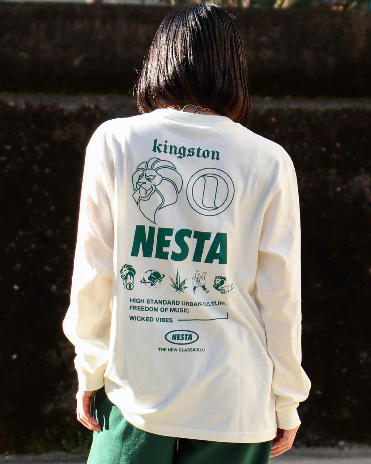 NESTA BRAND*ロンT(グラデ) - Tシャツ