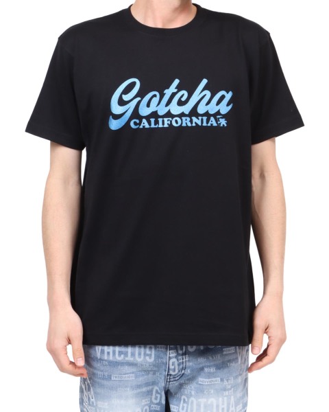 GOTCHA] JAPAN加工 ドライ ブルー グラデ ハイビスカス T | PEET