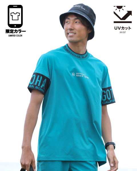 GOTCHA GOLF] UVカット 4WAY ハイブリッド ハイネック T | PEET