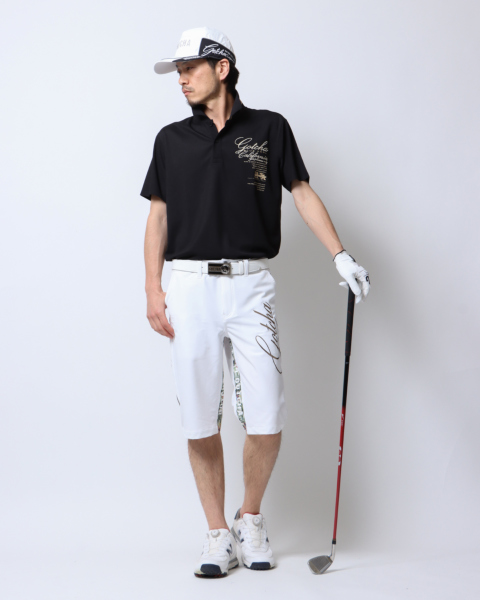 新品未使用☆CPG Golf シーピージーゴルフ ビッグロゴポロシャツ XL 