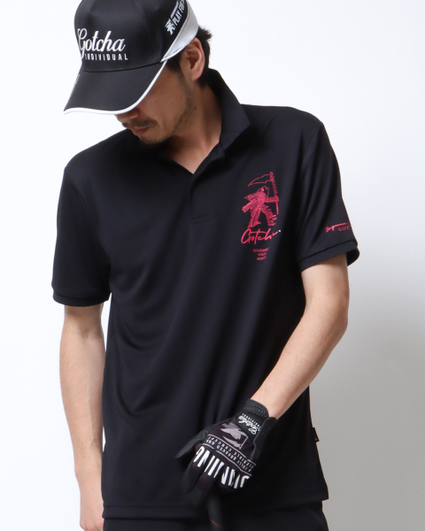 GOTCHA GOLF] JAPAN加工 ドライ フィッシュボーン ポロ | PEET（ピート