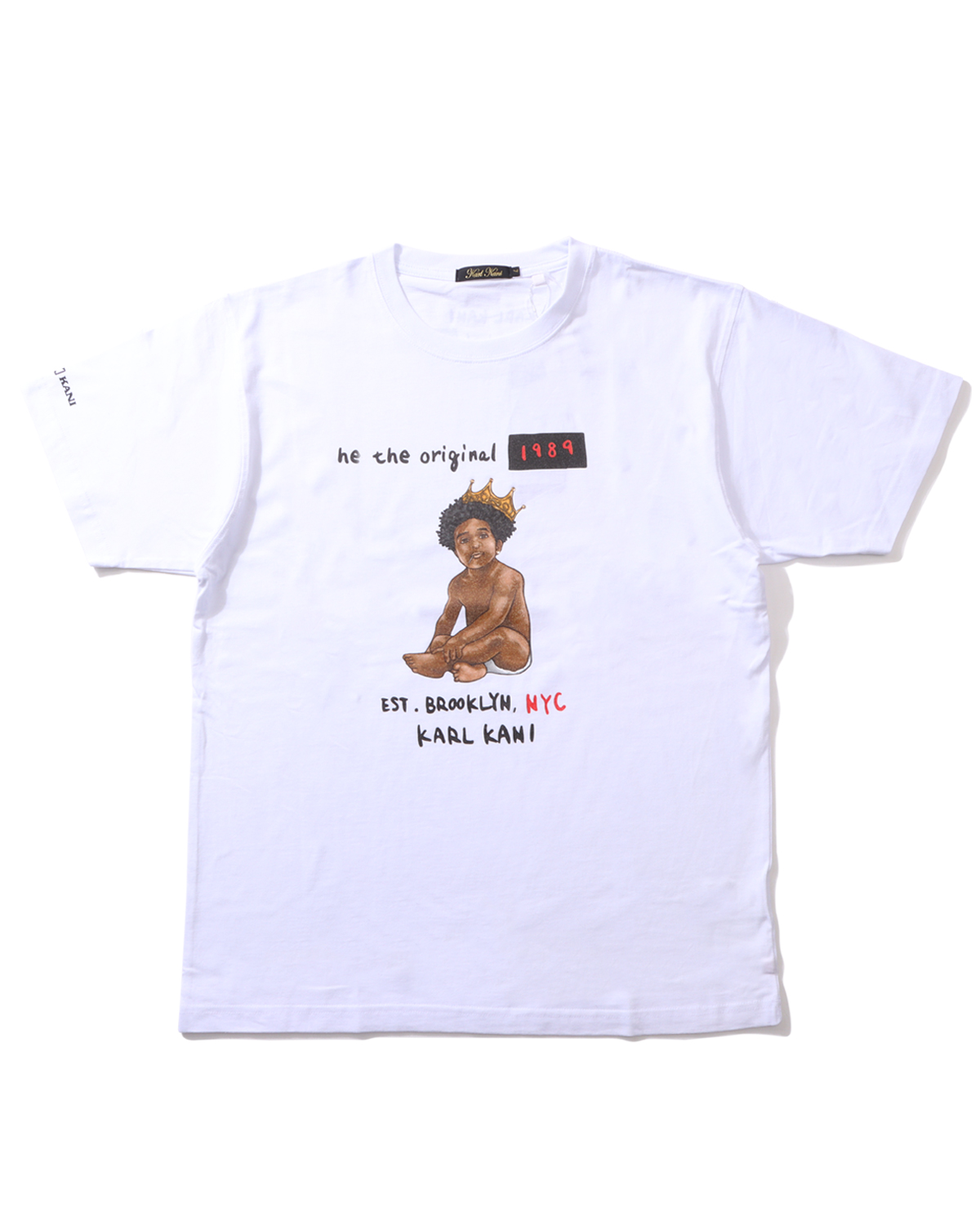 karl kani カールカナイ Tシャツ ヒップホップ B系袖丈約24 - Tシャツ