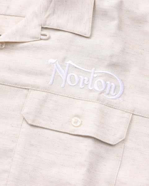 Norton] 綿麻 開襟 シャツ | PEET（ピート）公式オンラインストア