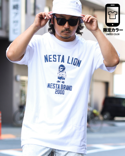 NESTA BRAND] JAPAN加工 ネスタ ライオン レゲエ T (XXL , XXXL