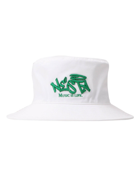 日本未入荷 STUSSY ハワイアン バケットハット White+storksnapshots.com