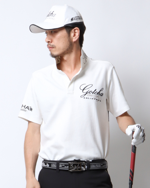 GOTCHA GOLF レザーベルト 信用 - 小物