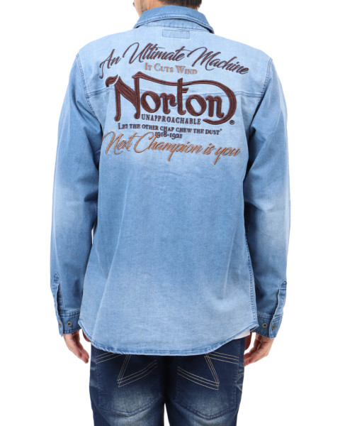 Norton デニムシャツシャツ