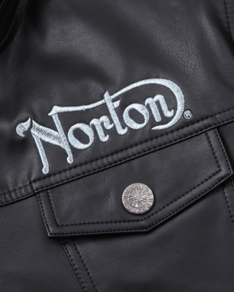 Norton] MAX ミリタリー スタンド PU 中綿 ジャケット | PEET（ピート 