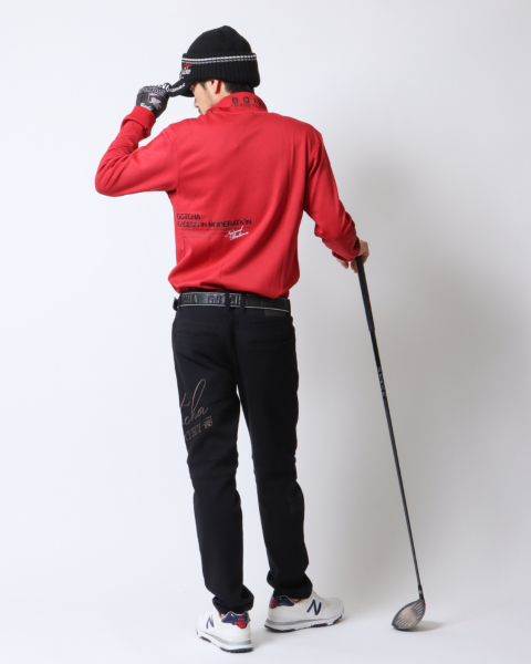 GOTCHA GOLF] ストレッチ ベーシック ワントーン パンツ | PEET 