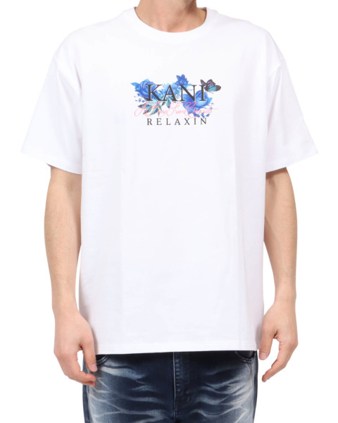 Karl Kani] ブルー ローズ コラージュ Tシャツ | PEET（ピート）公式オンラインストア