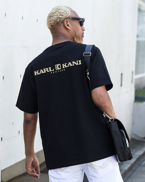 Karl Kani] ゴールド メタル クルー Tシャツ | PEET（ピート）公式オンラインストア