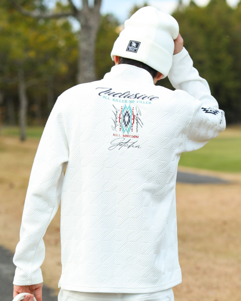 GOTCHA GOLF] ブリスター ナバホ Half zip Long sleeve T-shirt | PEET（ピート）公式オンラインストア